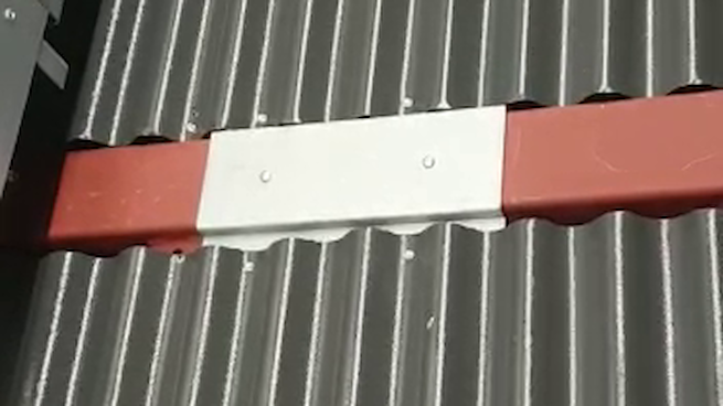 Scheidingswanden in de schacht