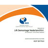 Liftdemontage Nederland VCA*  2017/6.0 gecertificeerd